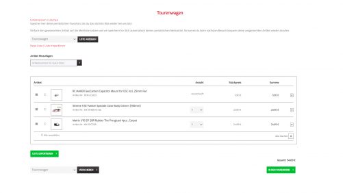Update Merkzettel 2.0 – mehrere Wunschlisten und Exportfunktion