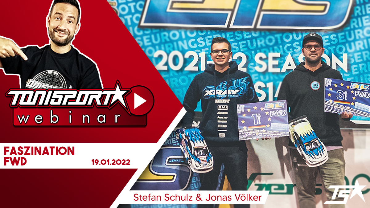 Ankündigung ToniSport Webinar Faszination FWD mit Stefan Schulz und Jonas Völker