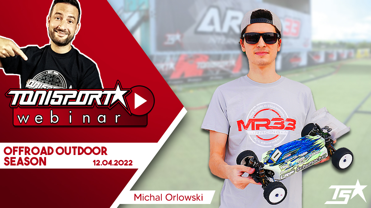 Ankündigung ToniSport Webinar Offroad Outdoor Saison mit Michal Orlowski