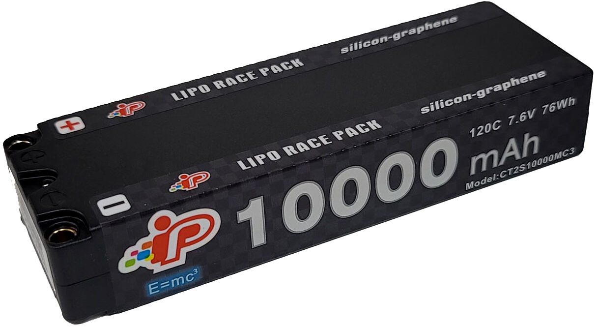 Intellect Graphene 2024 MC3 Long Runtime 10000mAh 7.6V 2S 120C HV LiPo - 5mm - 335g