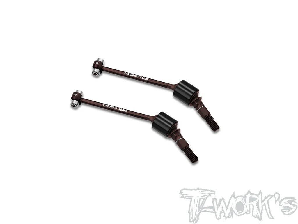 T-Work`s Kugellager ECS Antriebswellen Vorne 46mm V2für Xray X4-24/25 + X4F-24/25)
