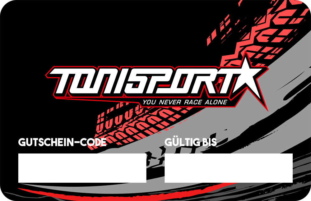 Gutscheinkarte ToniSport flex Print@Home Black