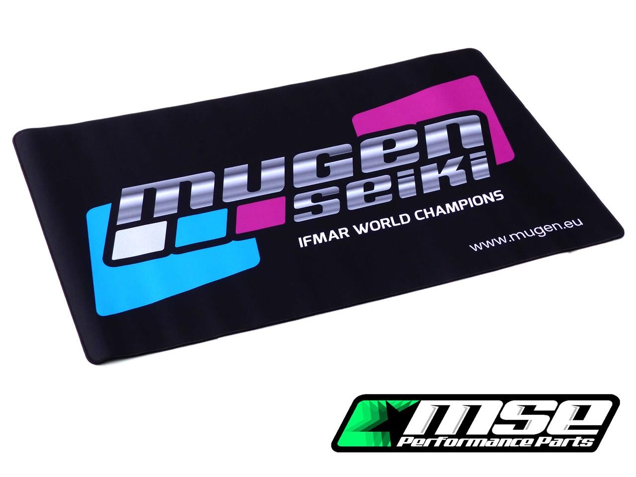 Mugen Seiki Tischunterlage Pit Mat 98 x 60cm - Schwarz
