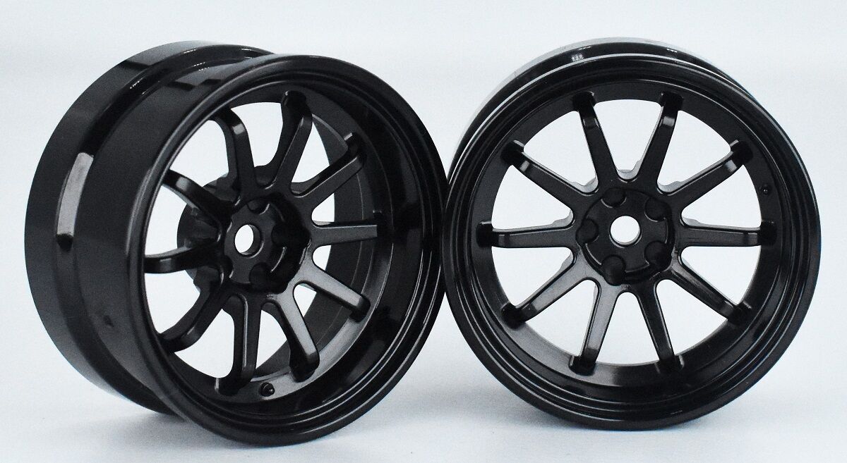 Reve D Competition Drift Felgen VR10 Offset 6mm, (2) - Schwarz