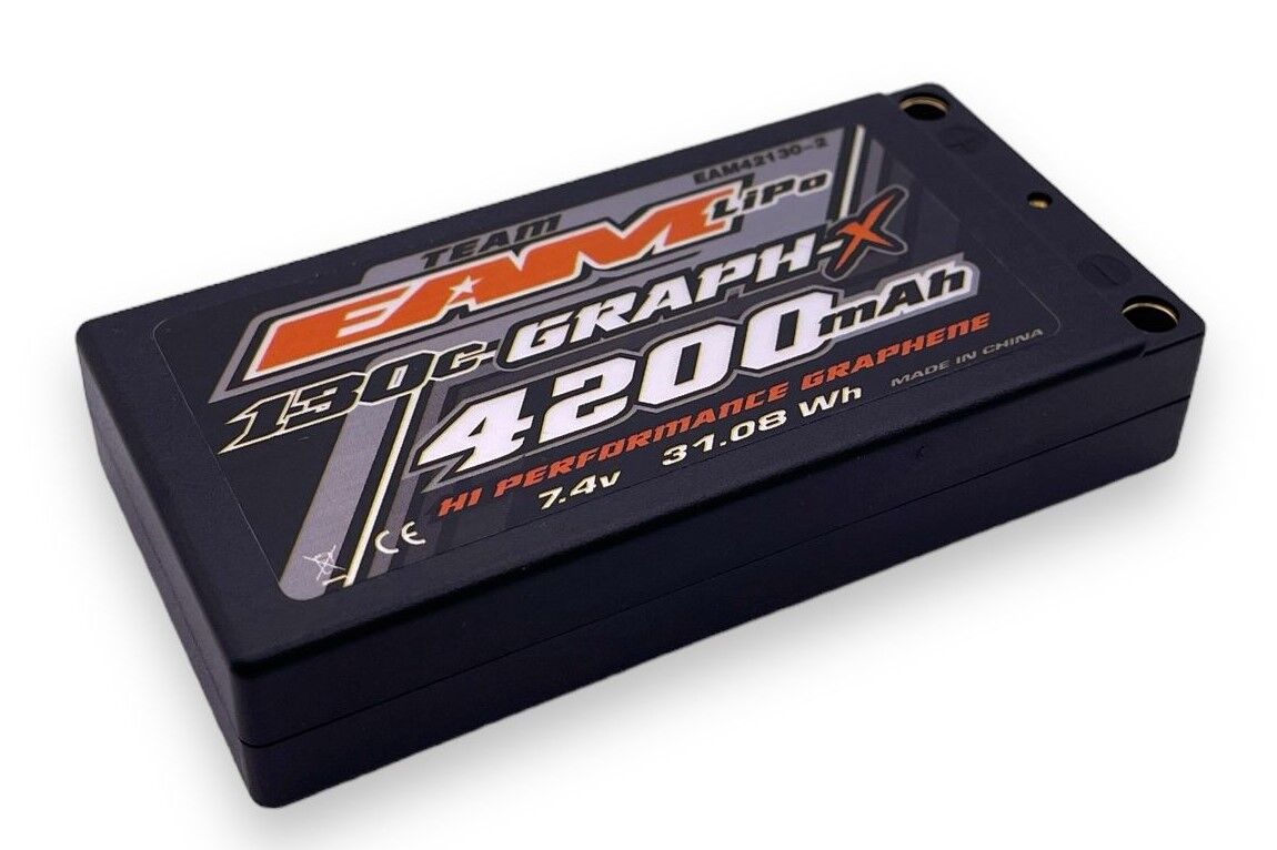 Team EAM Graph-X 4200mAh Hardcase ULCG Shorty LiPo 130C 7,4V - 164g