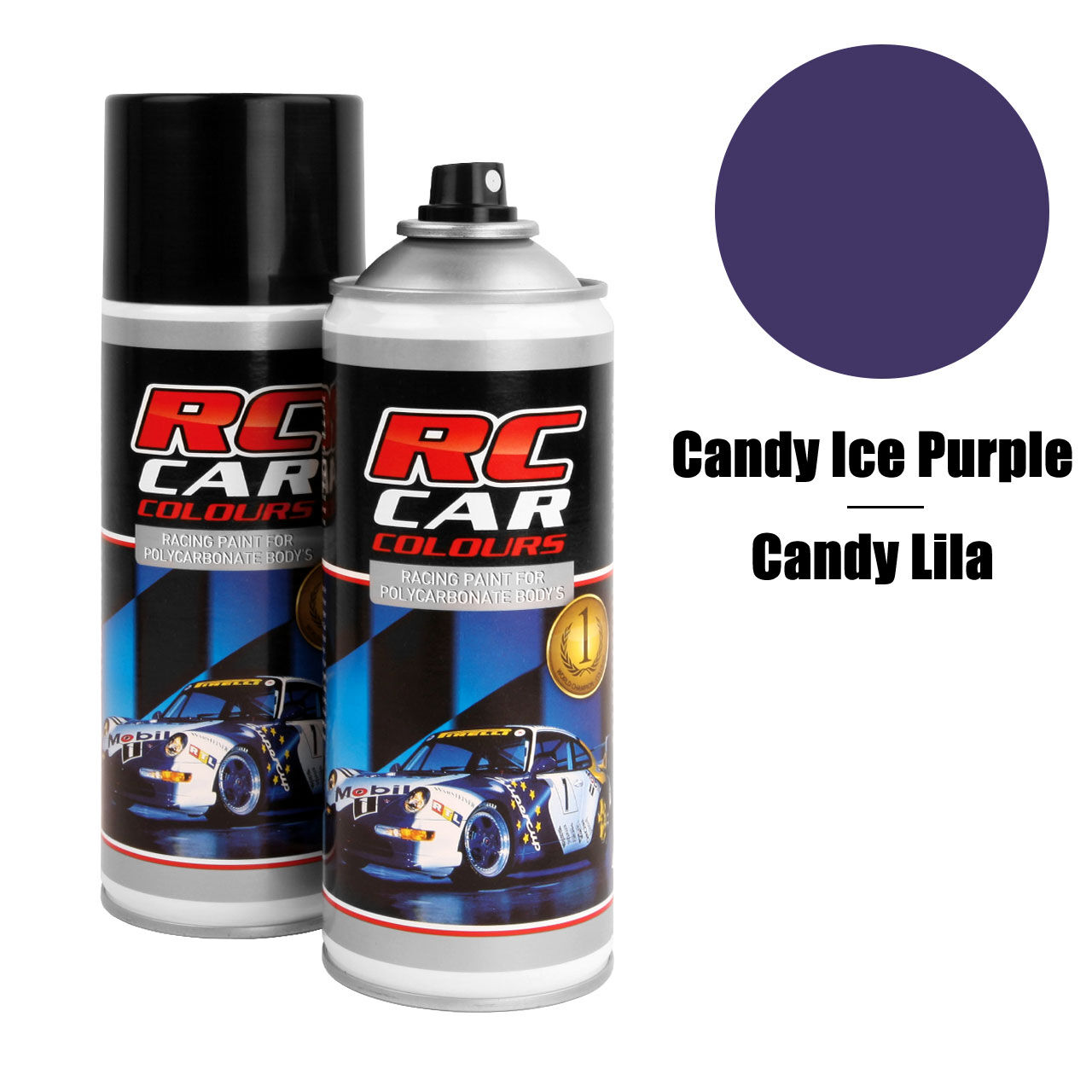 RC Car Colours Lexanfarbe Spray 150ml - Candy Ice Purple