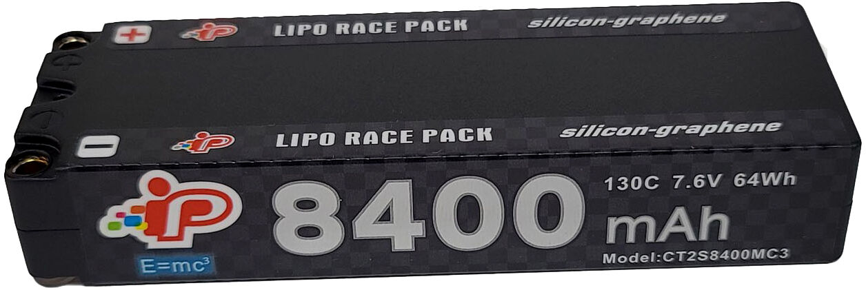 Intellect Graphene 2024 MC3 Hi Power 8400mAh 7.6V 2S 130C HV LiPo - 5mm - 320g