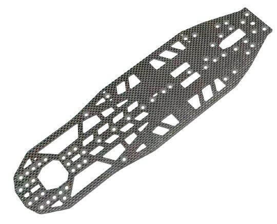 Vigor Kohlefaser Chassis 2.25mm für Schumacher FT9