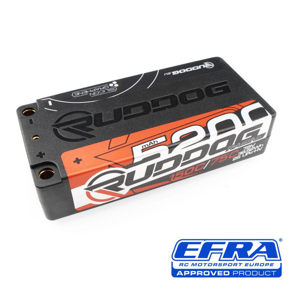 RUDDOG Racing 5200mAh Shorty Pack 7,6V 150C/75C 195g