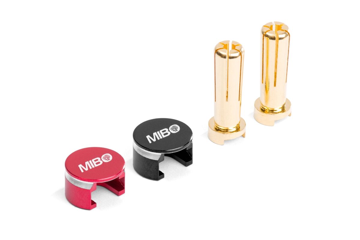 MIBO Low Profile Akkustecker Set 5mm (2)