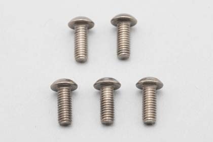 Yokomo M3 x 8,0mm Titan Linsenkopfschraube Innensechskant (5)