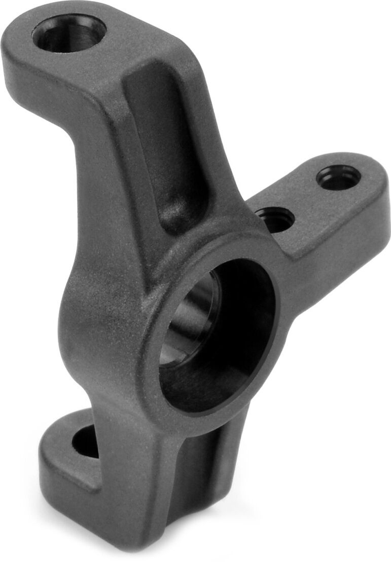 XRAY XB4-2025 Composite Lenkhebel Block für Kohlefaser Extension Plate - Graphite (1)