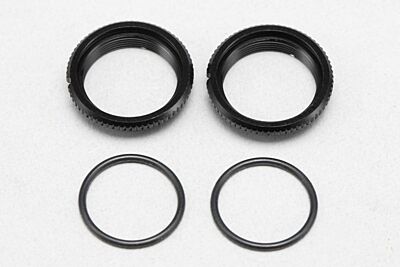 Yokomo BD12 Dämpfer Rändelmutter inkl. O-Ring (2)