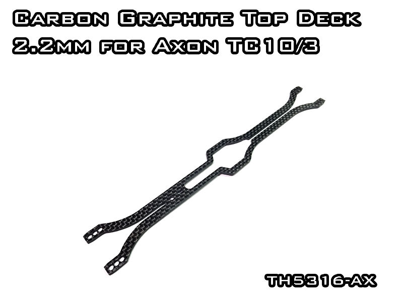 Vigor Axon TC10/3 Kohlefaser Topdeck 2,0mm