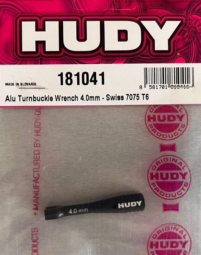 HUDY Aluminium Spurstangenschlüssel 4,0mm