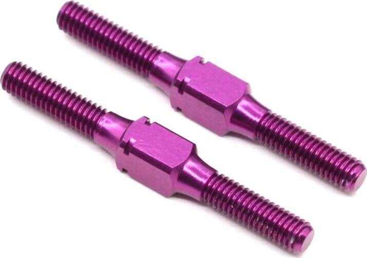 Destiny DTY-10 Aluminium Spurstange M3x30mm - Lila (2)