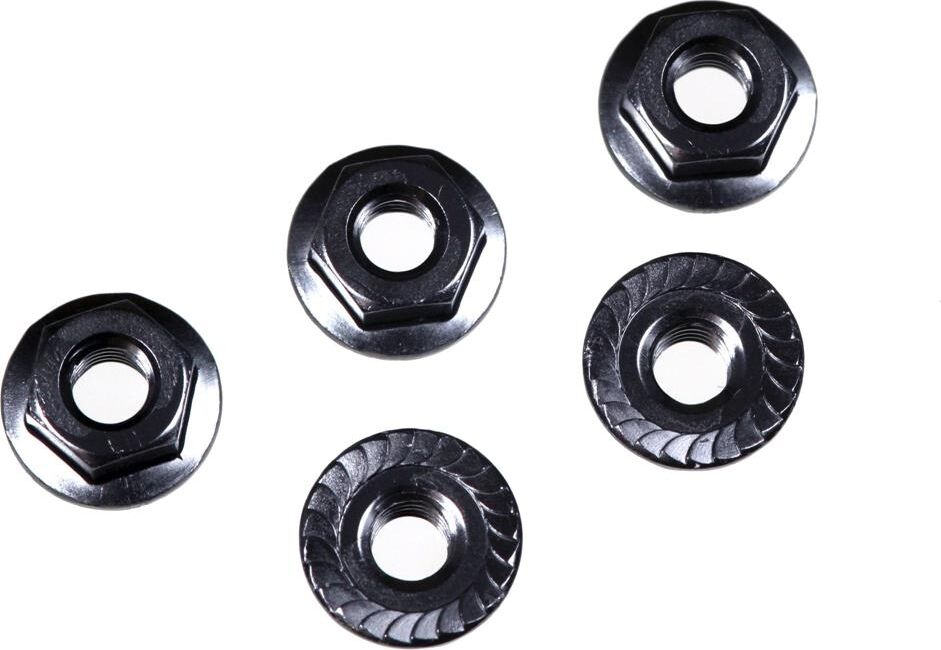 MSB1 Aluminium Mutter M4 mit Flansch (5)