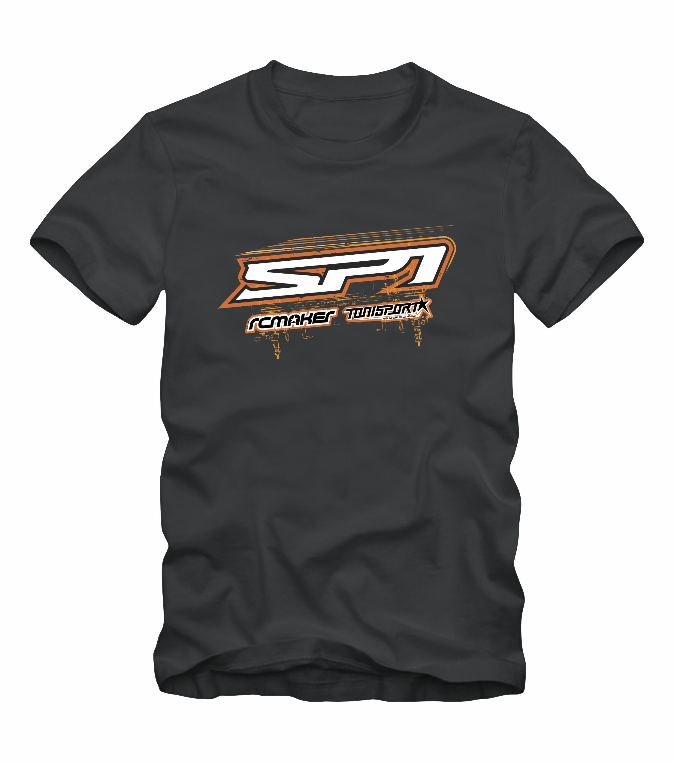 RC MAKER SP1 Team T-Shirt by 33Graphix - Schwarz