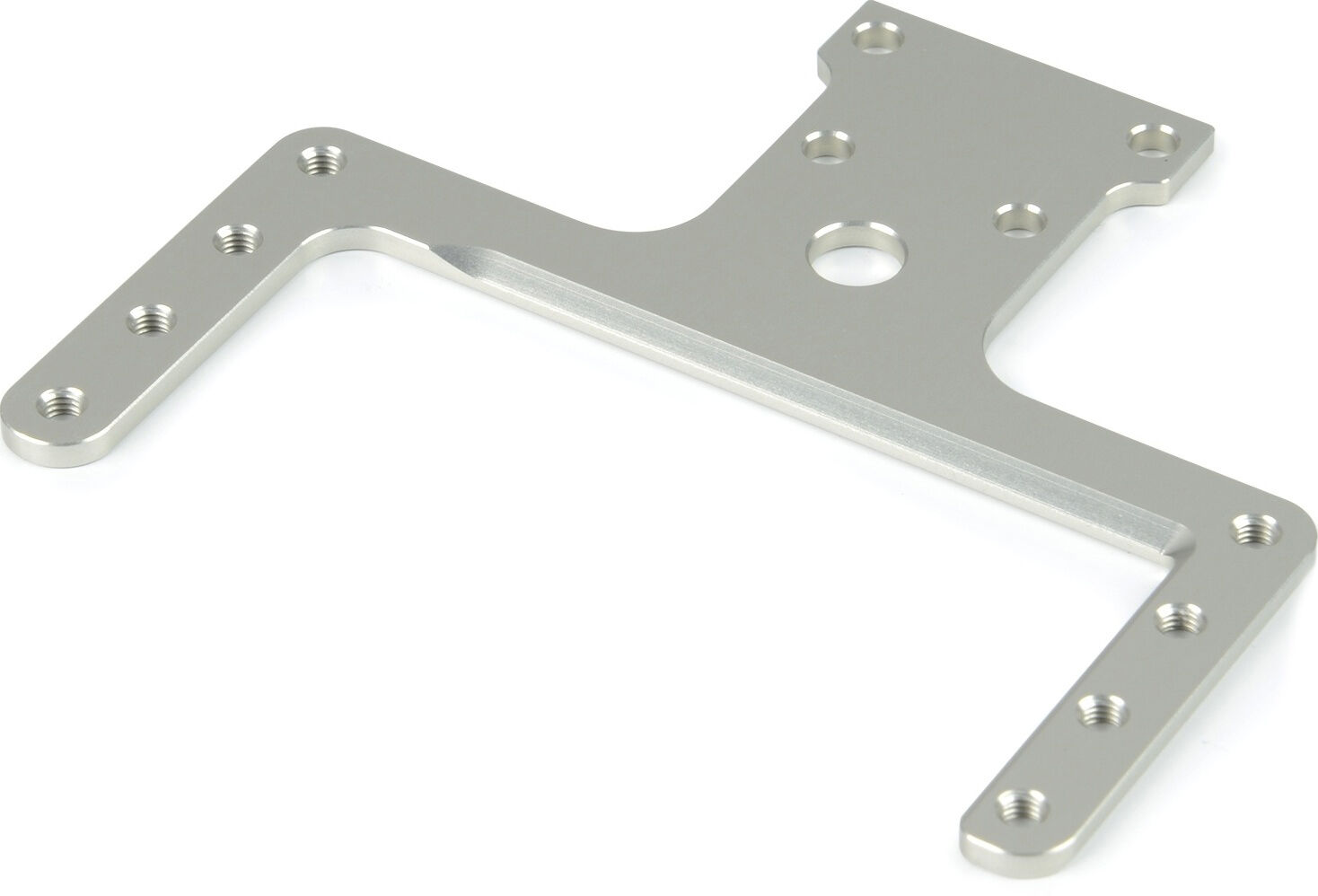 XRAY XB2-2025 Aluminium Chassis Strebe für 3-Gear Box (1)