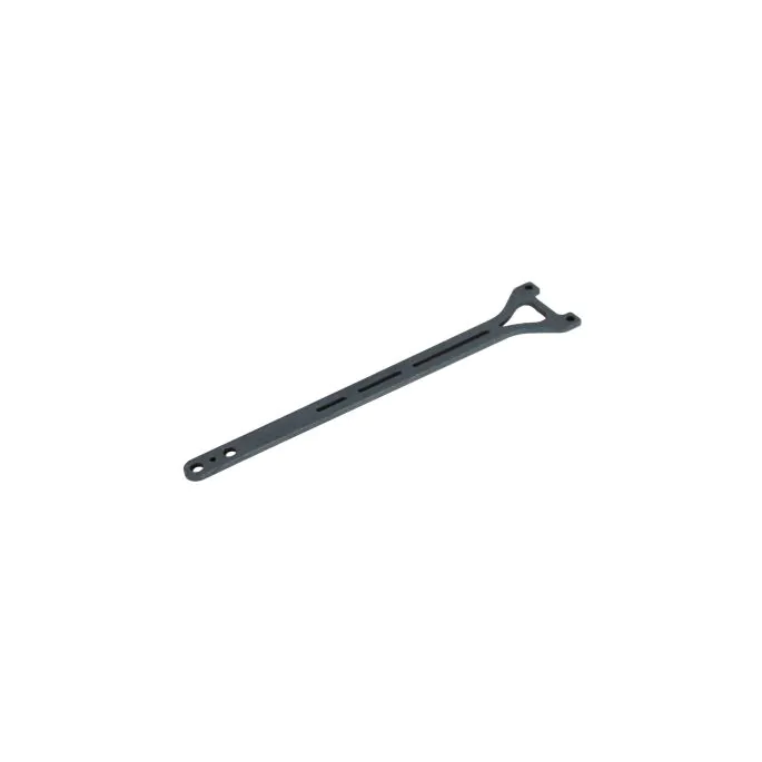 XRAY X4F-2025 Kohlefaser Topdeck Zweiteilig Hinten 1,6mm (1)