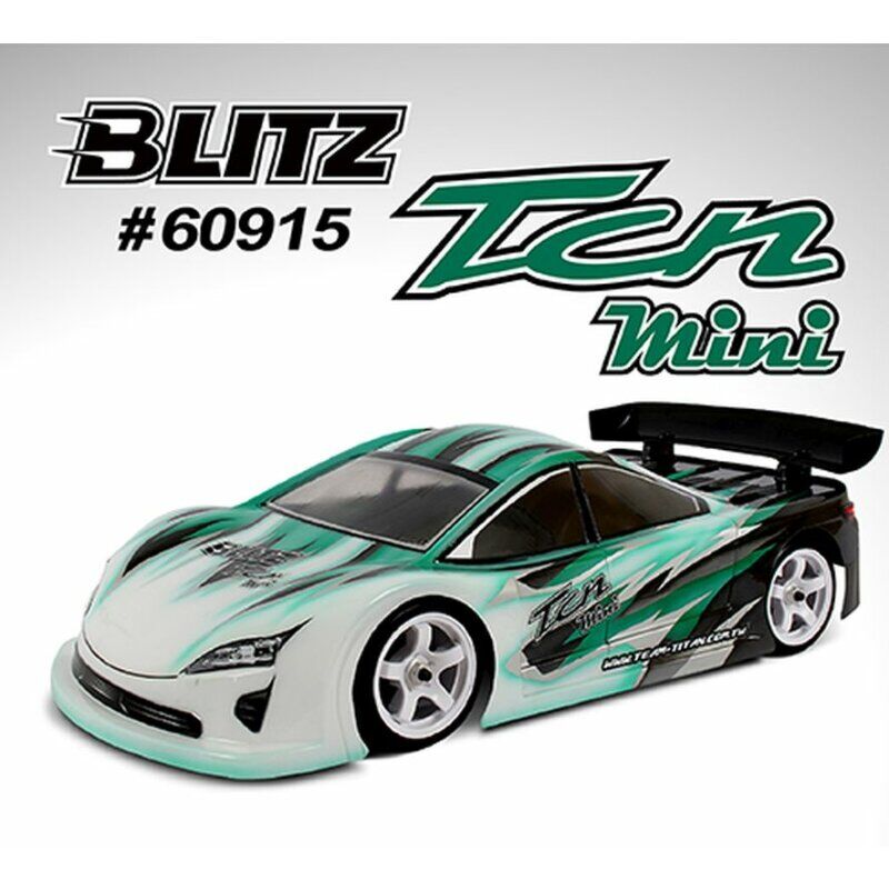 Team Titan BLITZ TCN-Mini Karosserie 210-225mm (0,5mm)