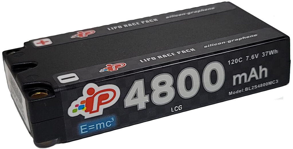 Intellect Graphene 2024 MC3 LCG Shorty 4800mAh 7.6V 2S 120C HV LiPo - 5mm -165g