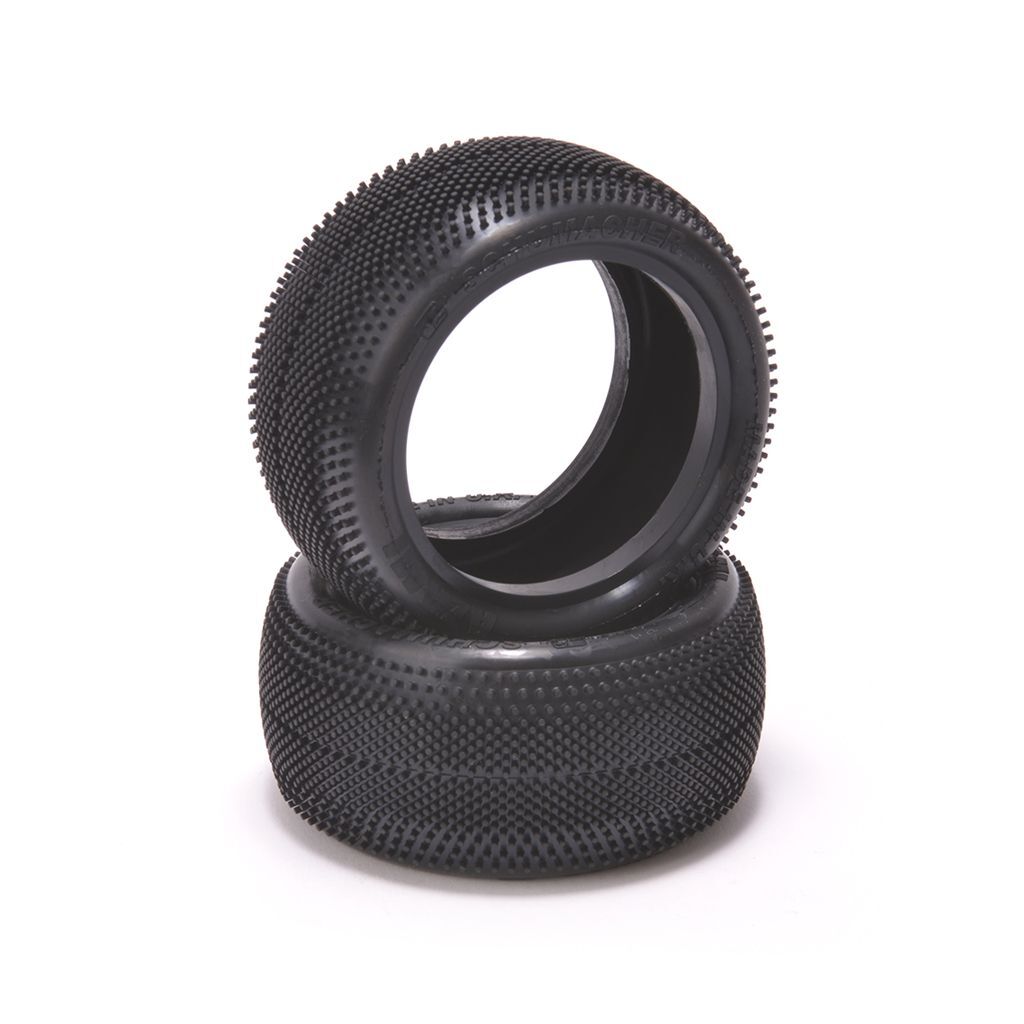 Schumacher Azami 2WD/4WD Hinterreifen - Gelb (2)