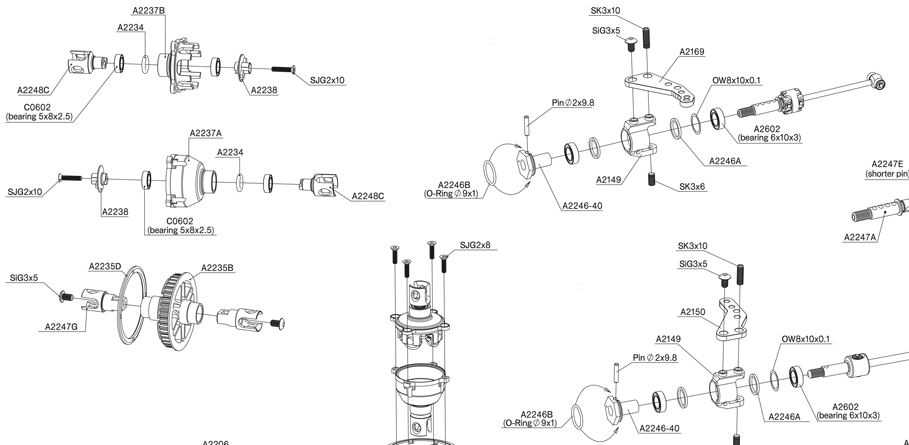 MTC-2R Drive Train