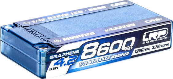 LRP Graphene-4.2 Hyper LCG 1:12 Modified LiPo Akku 8600mAh 3.7V 120C/60C