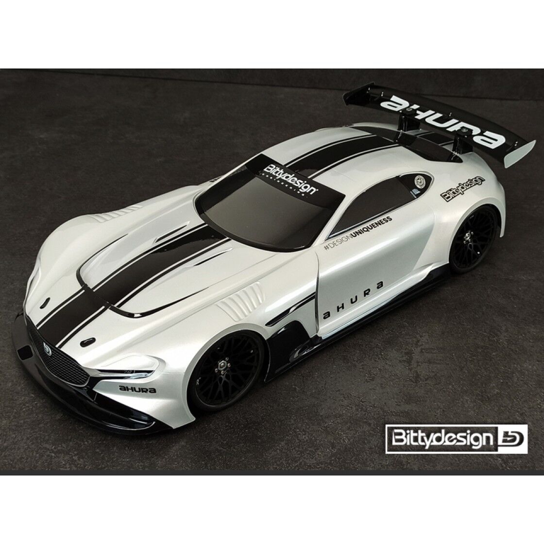 Bittydesign AHURA 1:10 GT Touring Clear Body 190mm