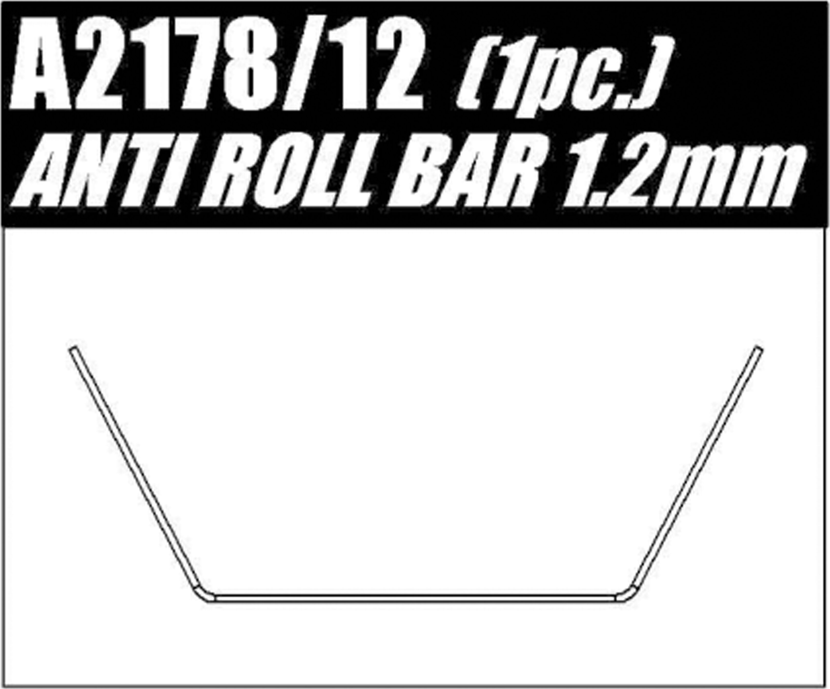 Mugen Seiki MTC-3 Anti Roll-bar 1,2mm (1)