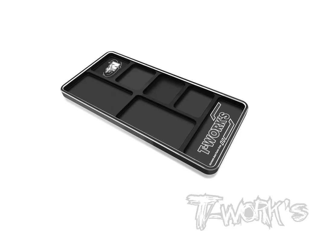 T-Work`s Aluminium Teileschale - Größe L (215 x 100 x 11mm)