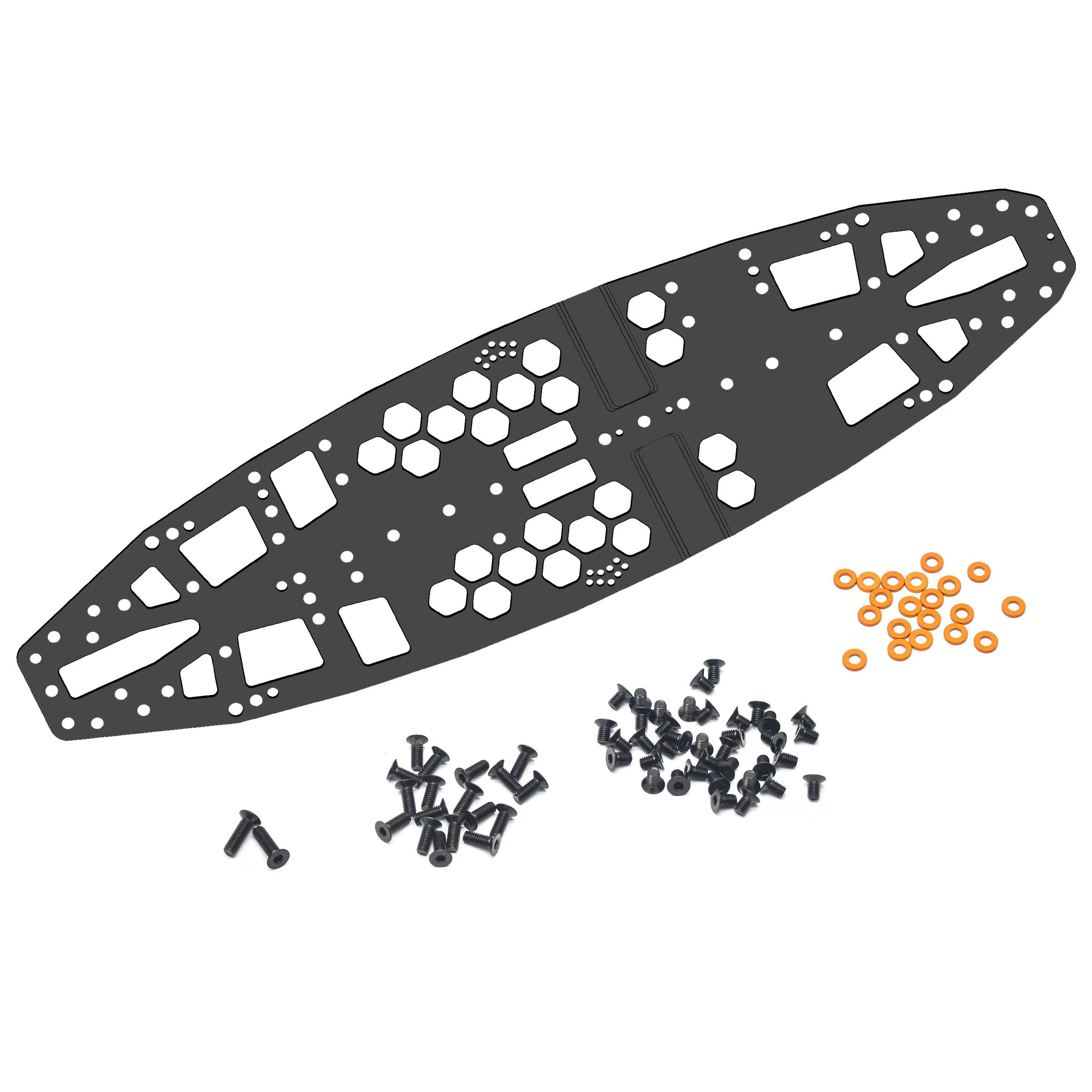 Arrowmax Stahl Chassis1,2mm für Awesomatix A800R (Set)