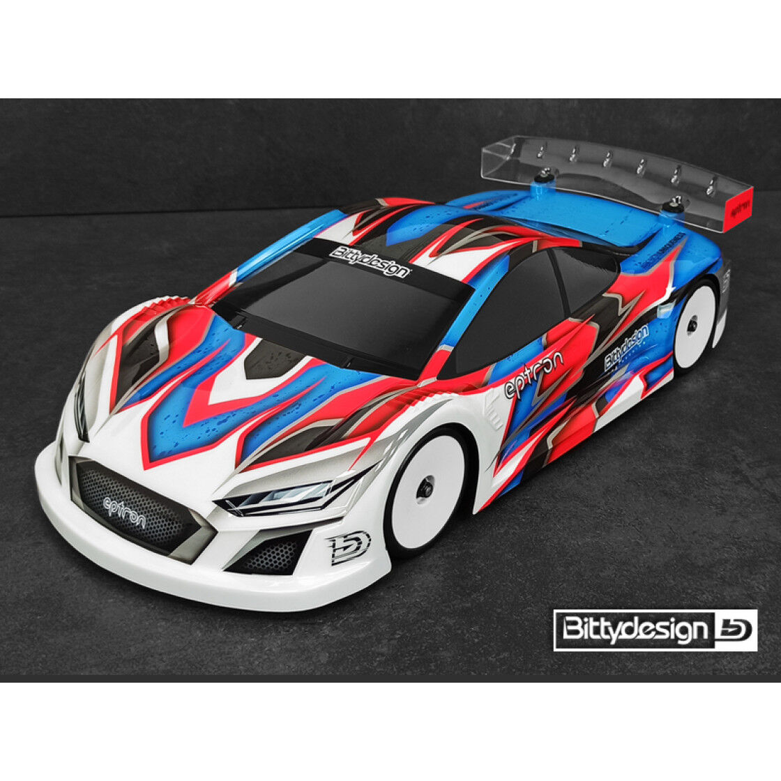 Bittydesign Eptron 1:10 Touring Car Clear Body 190mm (clear) - Lightweight 0,7mm