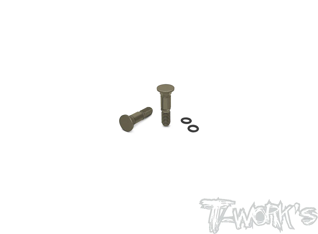 T-Work`s 7075-T6 Hard Coated Rear Drive Axle for Xray X4F (2)
