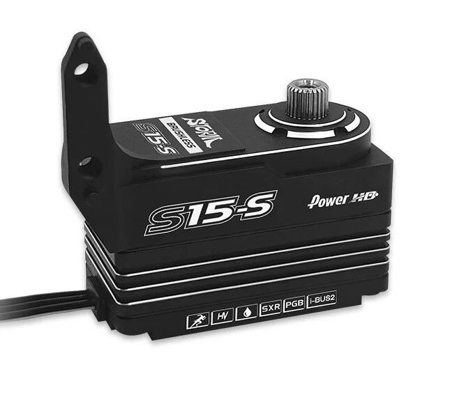 Power HD S15-S Low Profile Brushless Servo für Schumacher Mi9 - Silber