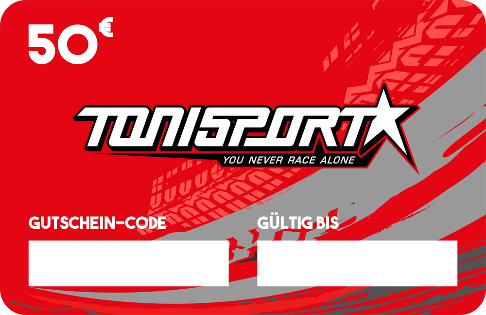 Gutscheinkarte ToniSport 50 Print@Home Rot