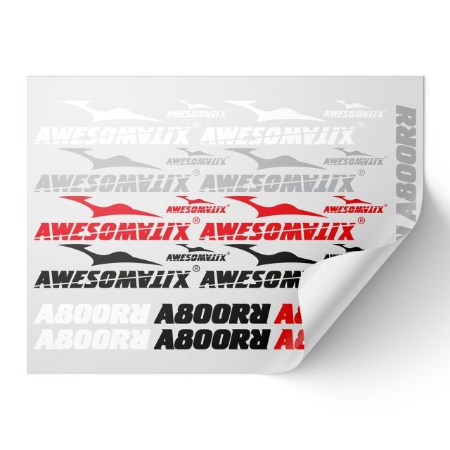 Awesomatix A800RR Aufkleberbogen (1)