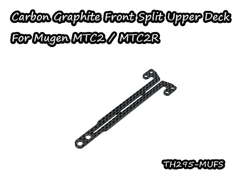 Vigor Mugen MTC-2R Kohlefaser Topdeck VORNE 2,0mm