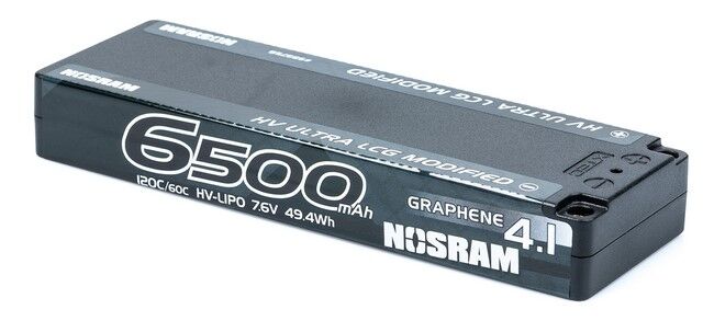 Nosram Graphene-4.1 6500mAh HV Ultra LCG Modified LiPo 7.6V 120C/60C - 237g