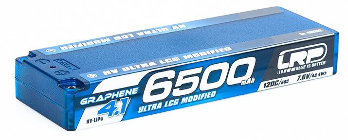 LRP Graphene-4.1 6500mAh 7.6V 120C/60C HV Ultra LCG Modified LiPo Akku - 237g