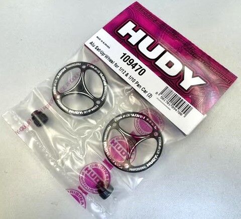 HUDY Aluminium Setup Wheels für 1:12 und 1:10 Pan Car (2)