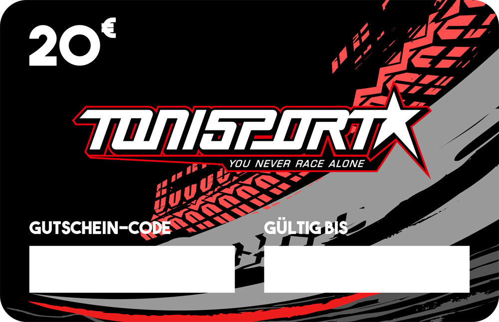 Gutscheinkarte ToniSport 20 Print@Home Schwarz
