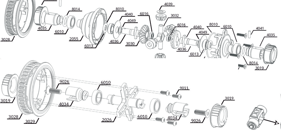 SP1 Drive Train