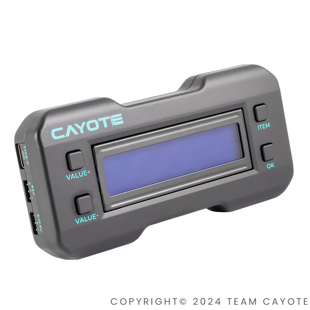 CAYOTE Racing X-Link Programmierbox für Cayote Fahrtenregler