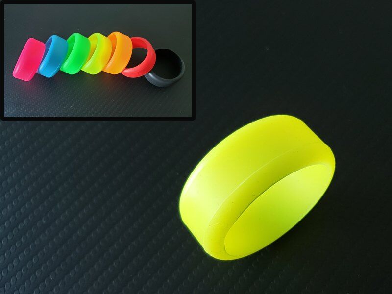 Vigor High Grip Lenkrad Gummi für Sanwa & Futaba - Gelb (1)