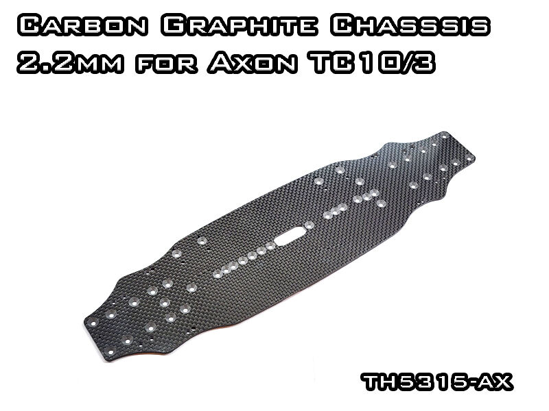 Vigor Kohlefaser Chassis 2.2mm für Axon TC10/3