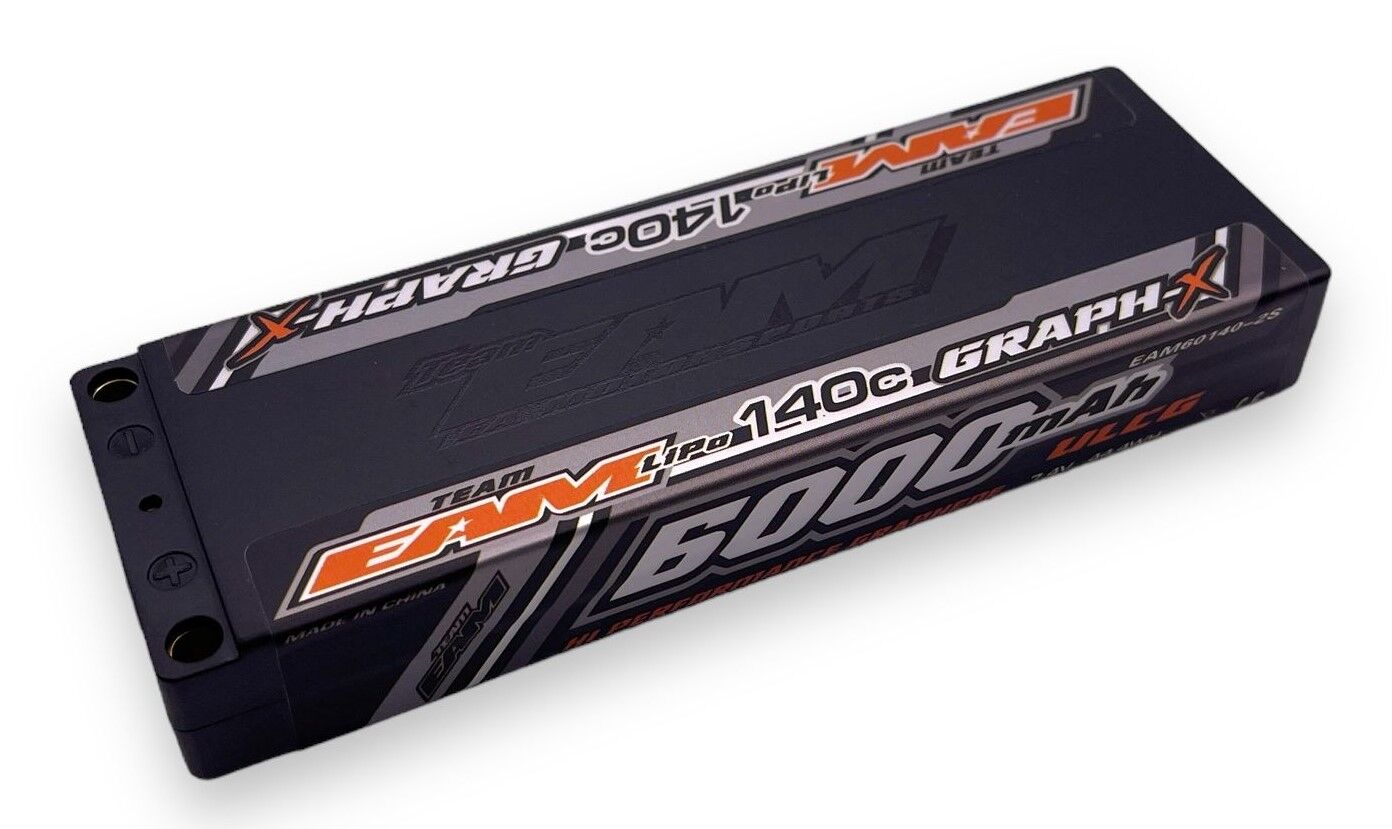 Team EAM Graph-X 6000mAh Hardcase ULCG LiPo 140C 7,4V - 243g