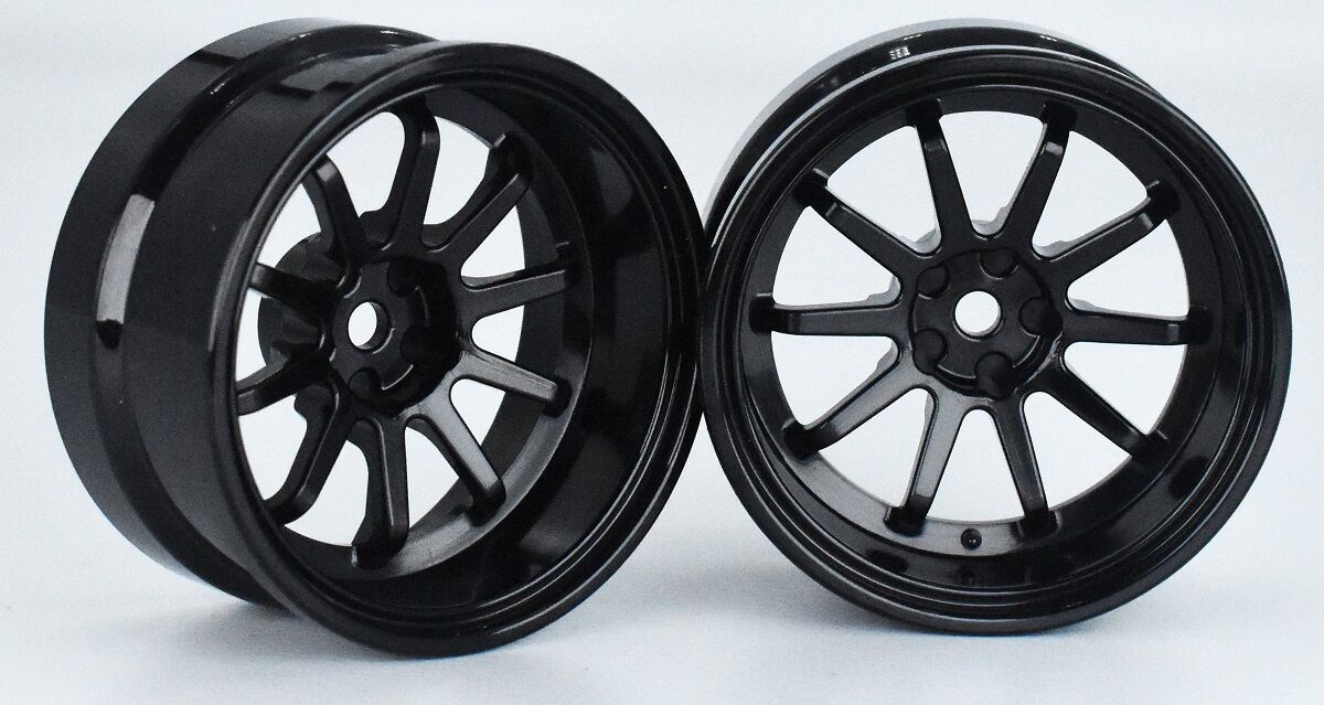 Reve D Competition Drift Felgen VR10 Offset 10mm, (2) - Schwarz
