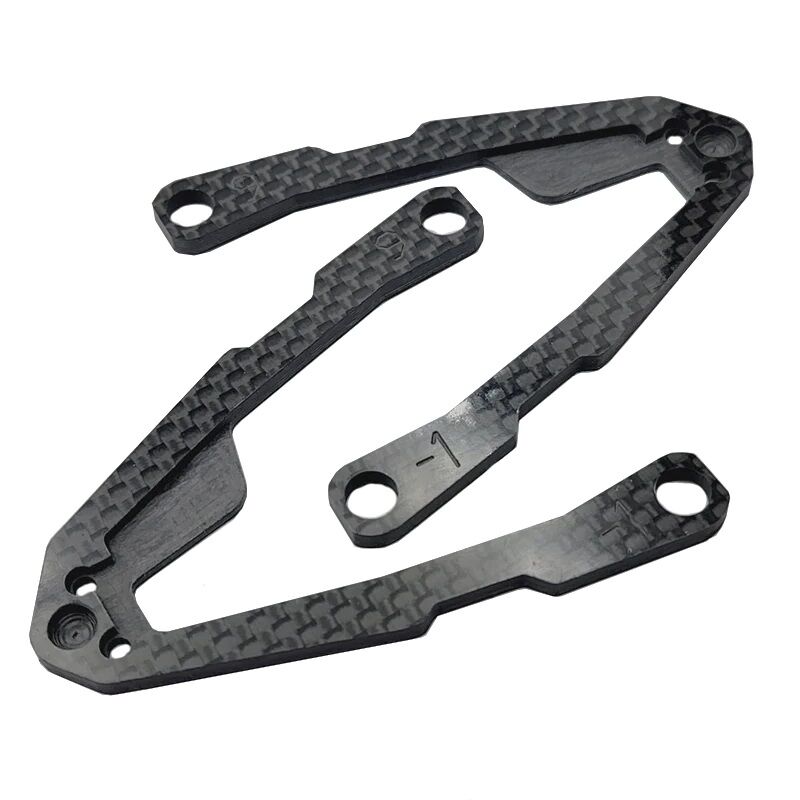 RC MAKER Kohlefaser Querlenker Kurzer Radstand (7mm) Awesomatix A800MMX / FX (2)
